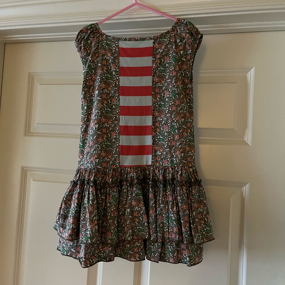 Button Ruffle Dress - Picture 2 of 2